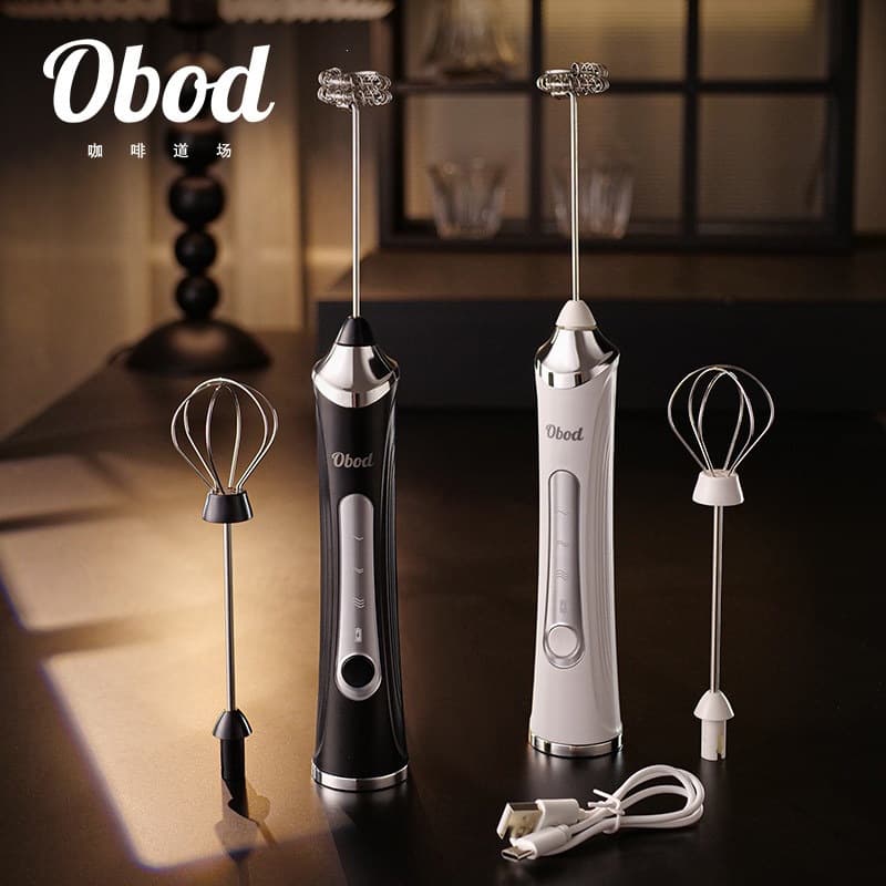 Electric Milk Frother Coffee Frother Milk Foamer Milk Stirrer Handheld Egg Beater Cream Whisk