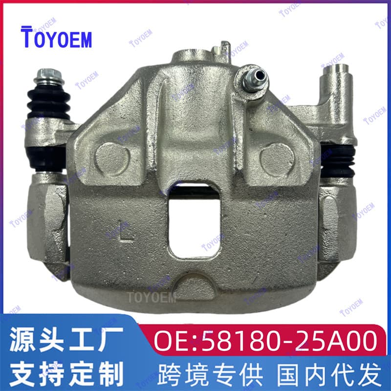 58180-25A00 is suitable for Hyundai ACCENT/GETZ brake calipers, front right brake caliper factory.