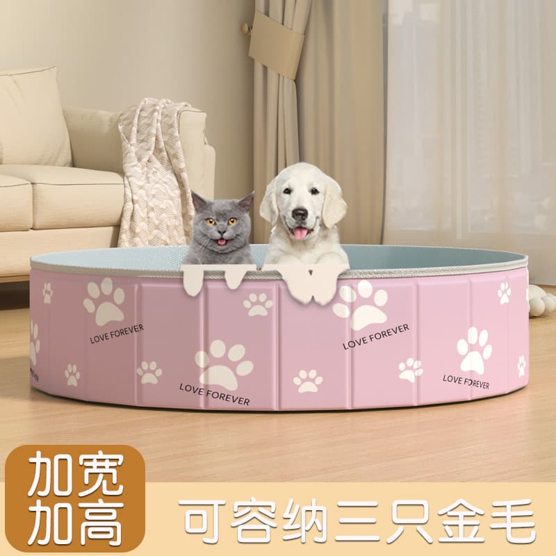 Pet Pool, PVC Folding Dog Bath Tub, Pet Supplies, Cat and Dog Bathing Pool, Swimming Pool, Factory Direct
