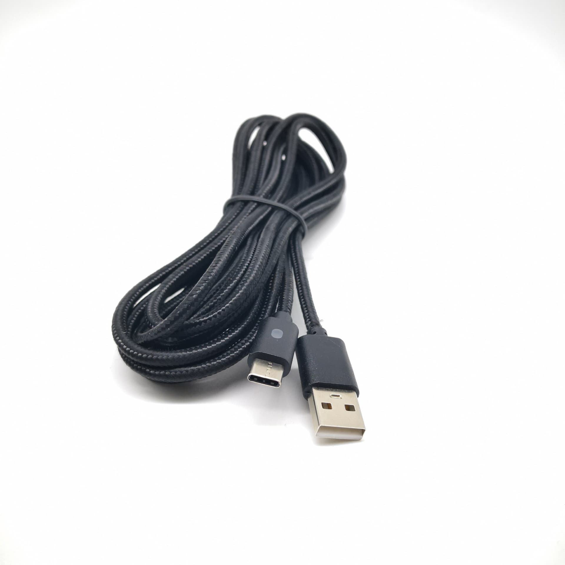 New PS5 Wireless Controller Charging Cable 3M PS5 Data Cable Braided with Indicator Light Type-C Interface