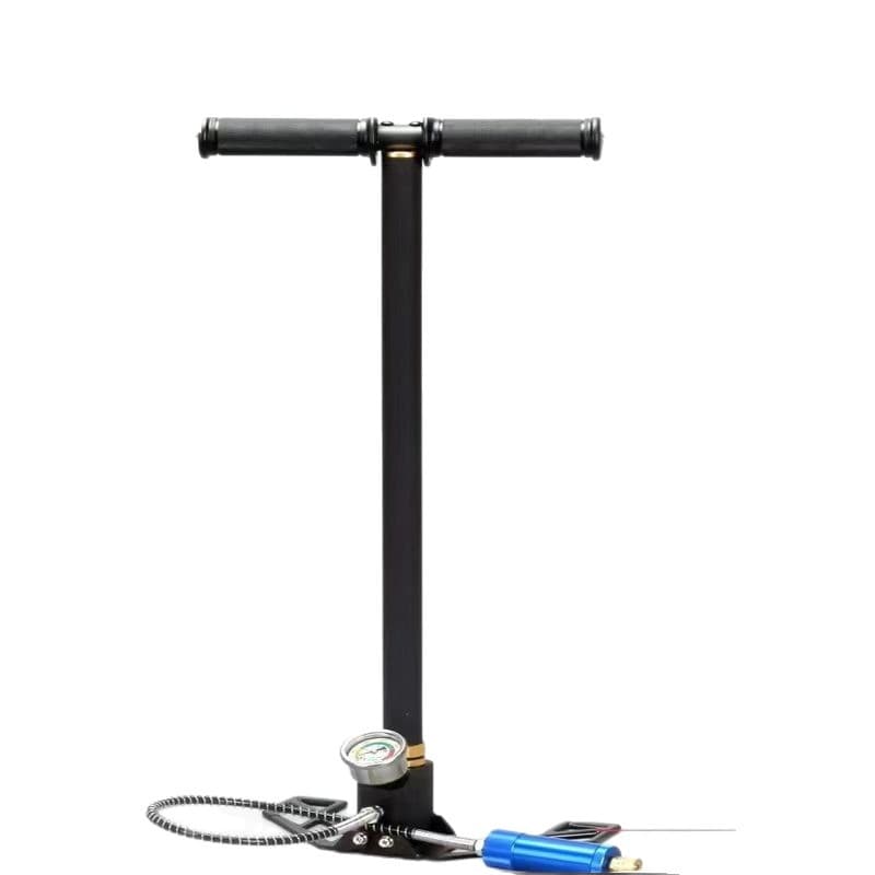 High Pressure Hand Pump 30MPa 4500PSI Three-Stage Stainless Steel Manual Inflation Pump