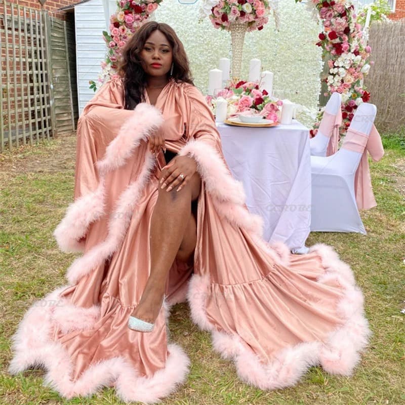 European and American Style 2025 Sexy Runway Fashion Cape Long Floor-Length Stage Performance Women's Solid Color Cape