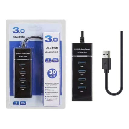 303Hub USB Splitter One-To-Four Converter for Computer and Laptop with Multiple USB Ports Splitter