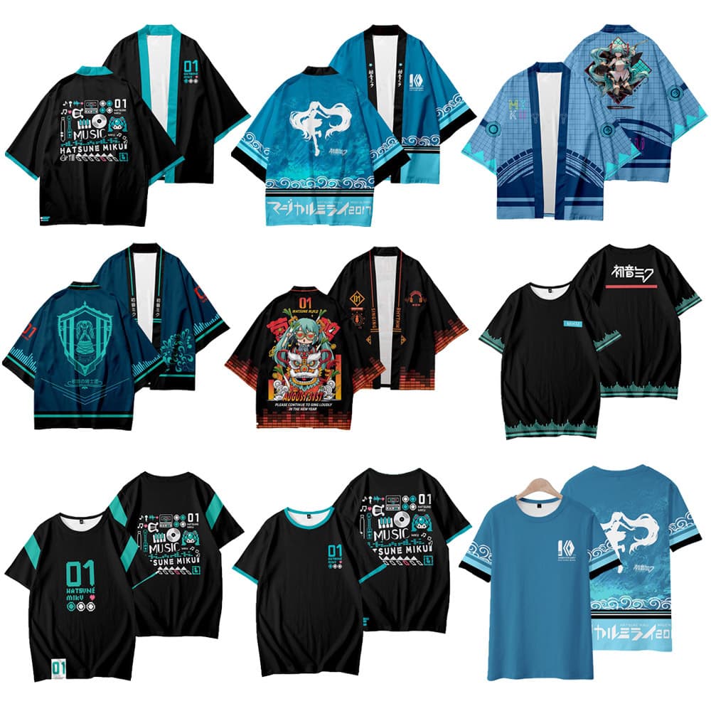Princess Miku Kimono Cape Anime Hatsune Miku Vocaloid V Family Anime Costume Haori