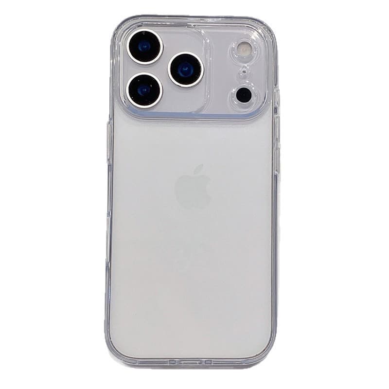 iPhone Transparent Case for Apple 17 Pro Max Pure TPU Soft Case High Transparency Simple Drop Protection Cover