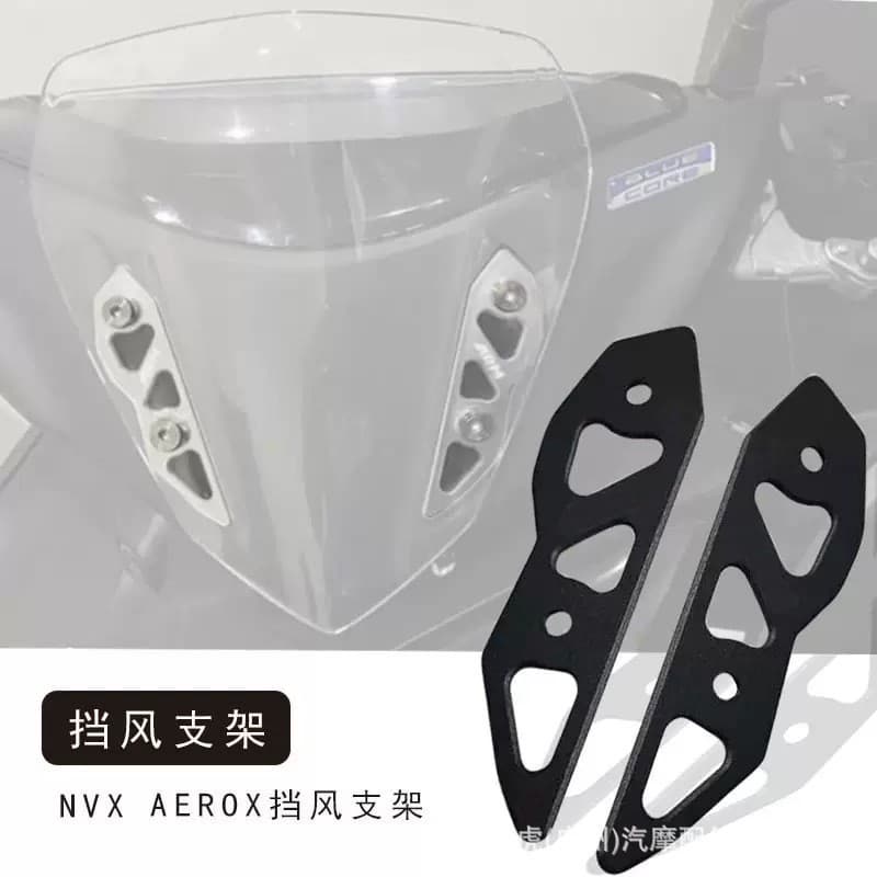 Motorcycle Modification Yamaha NVX155 AEROX155 Windshield Bracket Front Windshield Mount Wholesale