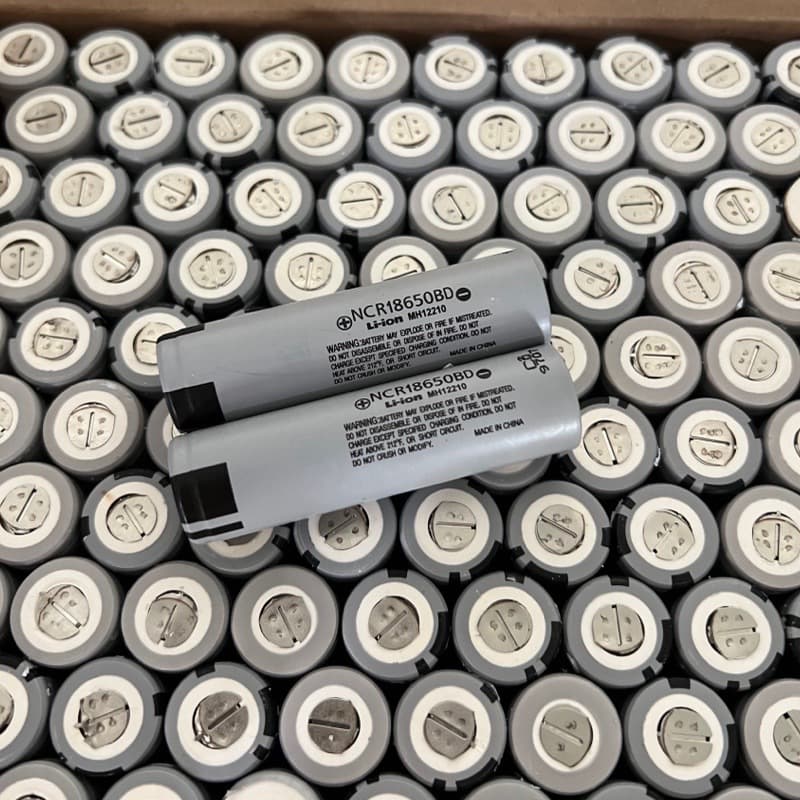 Panasonic 18650BD Lithium Battery 3.7V Used Graded 3000mAh for Power Tools, E-bikes, Small Fans