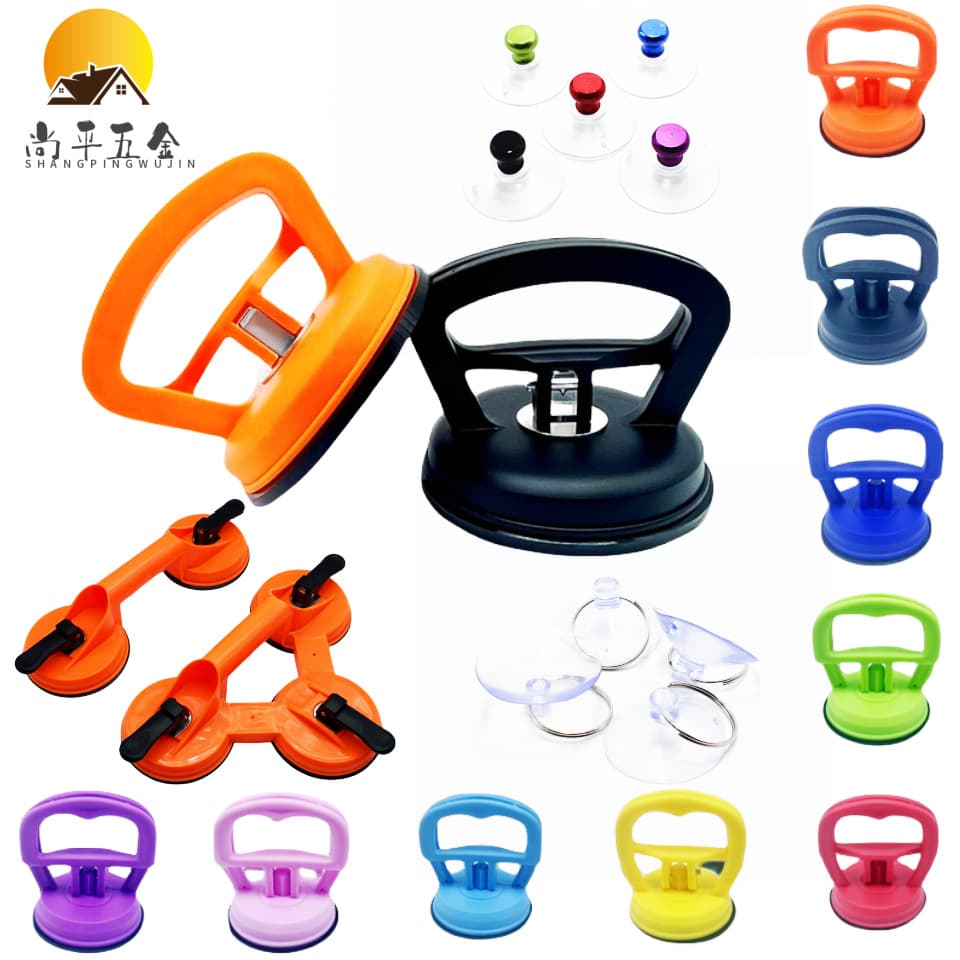 Silicone Pulling Force Strong Suction Cup for Car Glass and Tiles, 2-Claw and 3-Claw Suction Cups, Mobile Phone Screen Disassembly and Repair Tools