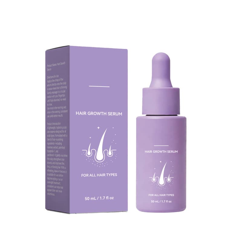 Cross-Border Popular Hair, Eyebrow, and Beard Growth Serum, Anti-Hair Loss Essential Oil Hair Growth Serum