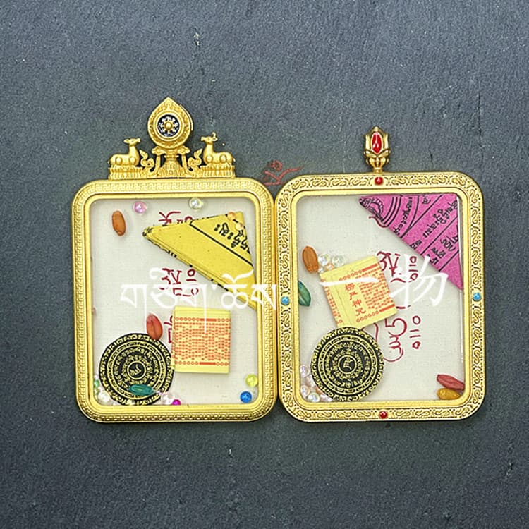 Dharma Treasure Six Realms Dharmachakra Upon Seeing Hearing Liberation Mantra Smoke Offering Colored Dharma Rice Eight Treasures Scripture Filling Use Relic Accessories Vajra