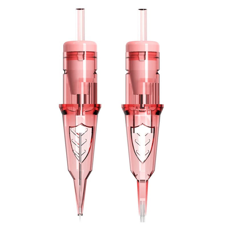 PMU Pink Integrated Needle Current Tattoo Machine Disposable Needle Tattoo Needle Tattoo Eyebrow Eyeliner Integrated Needle