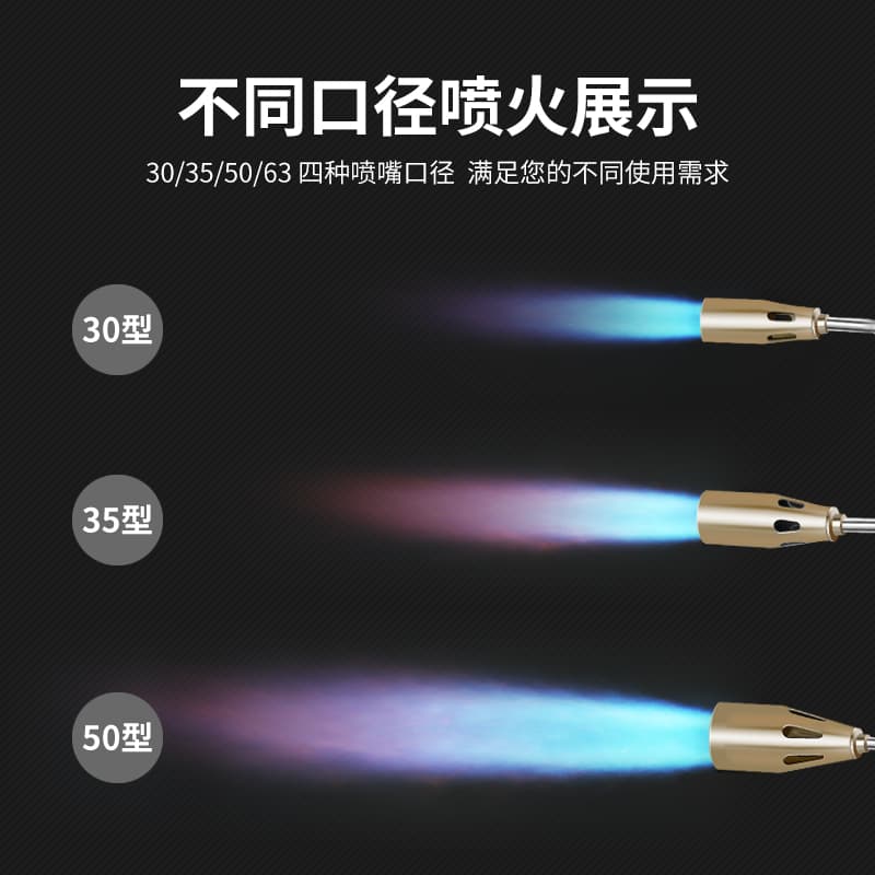 Liquefied Gas Blow Torch Head, Gas Burner for Removing Pig Hair, Gas Torch, Natural Gas Blowtorch, Household Fire Gun for Grilling Meat