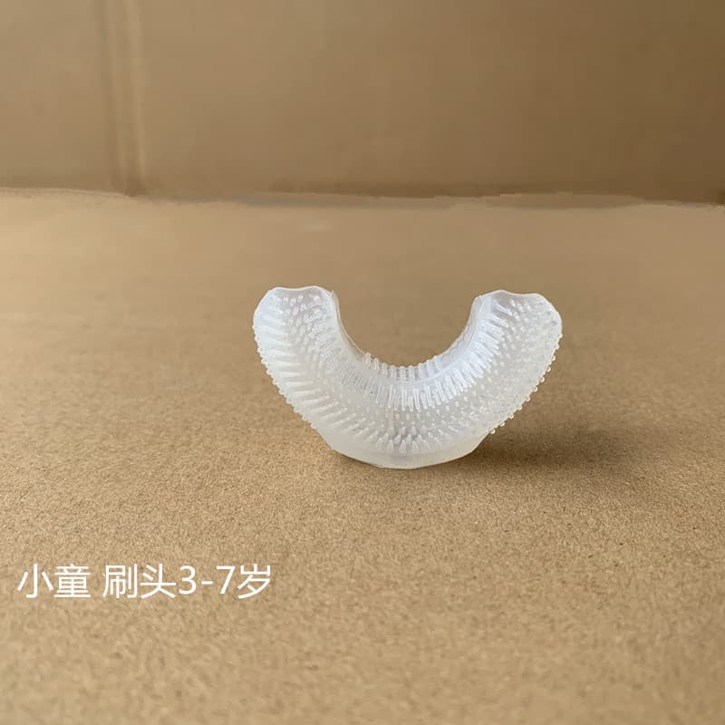 Special U-Shaped Toothbrush Head Silicone U-Shaped Brush Head Silicone Brush Head Lazy Electric Toothbrush Replacement Brush Head Teeth Cleaning