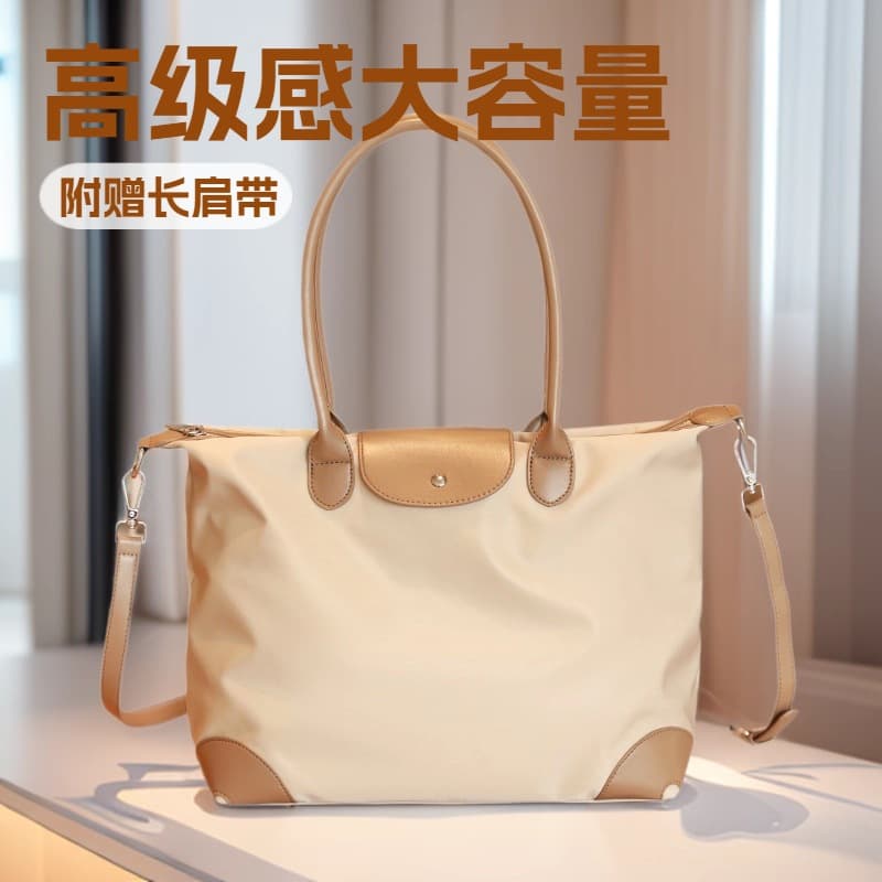 Musician New Commute Tote Bag for Women, Large Capacity Nylon Fabric, Lightweight Handbag Shoulder Bag Laptop Bag