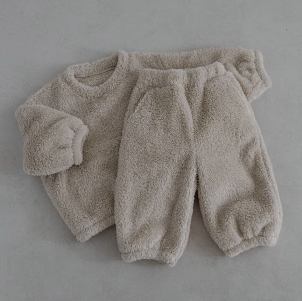 Boys and Girls Thick Winter Set with Fleece-Lined Long Sleeve, Plush Sweater, Shawl, and Hat 3-Piece Set