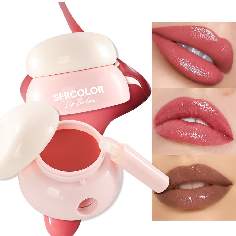 s.f.r cross-border mirror lip glaze with lip brush Amazon popular beauty waterproof long-lasting moisturizing lip mask wholesale