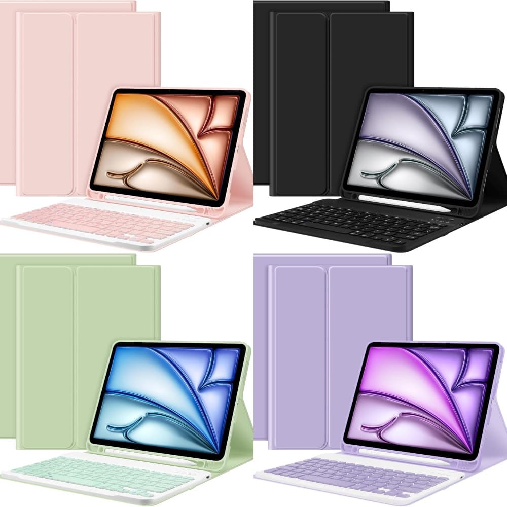 Suitable for iPad Protective Case Air76 Wireless Bluetooth Keyboard A16 Magnetic iPad Protective Case Pro110. 9.7inch