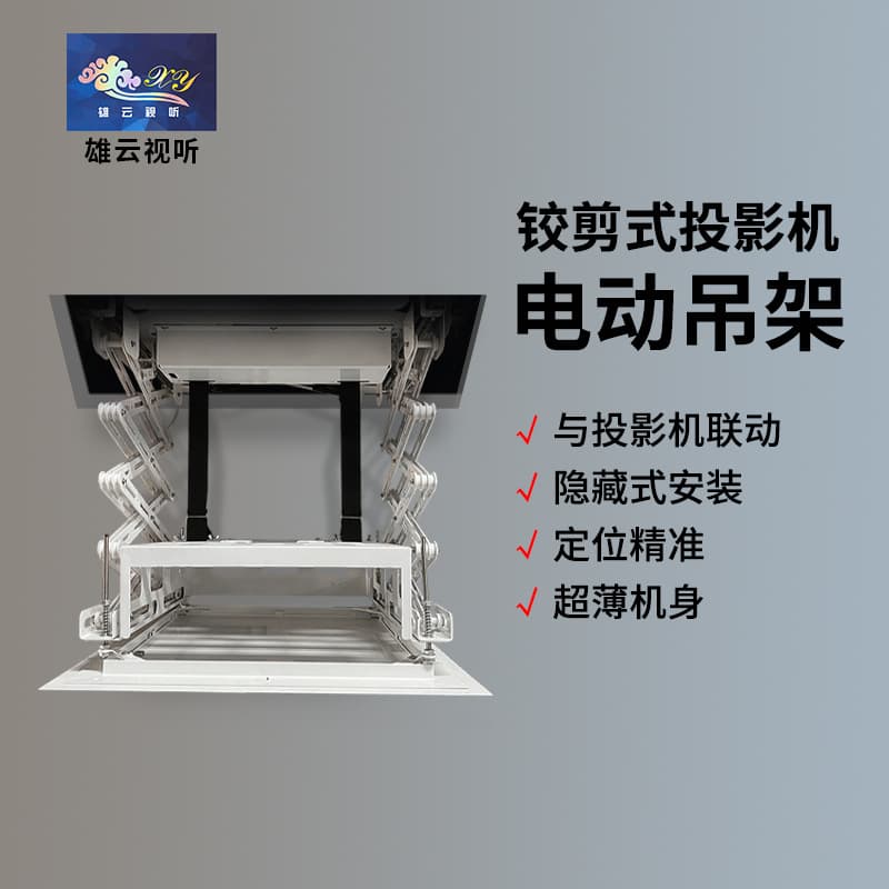 Electric Projector Hoist with Smart Remote Control, Hidden Motorized Hoist Direct from Manufacturer