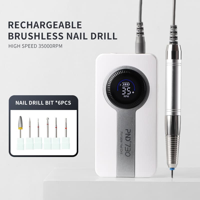 Cross-border Hot Selling Nail Drill Portable Low Noise Electric Nail File for Export OEM