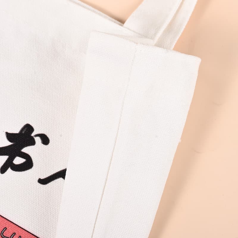 Custom Canvas Tote Bag with Logo Printing Student Eco-Friendly Shopping Gift Bag Corporate Advertising Cotton Bag