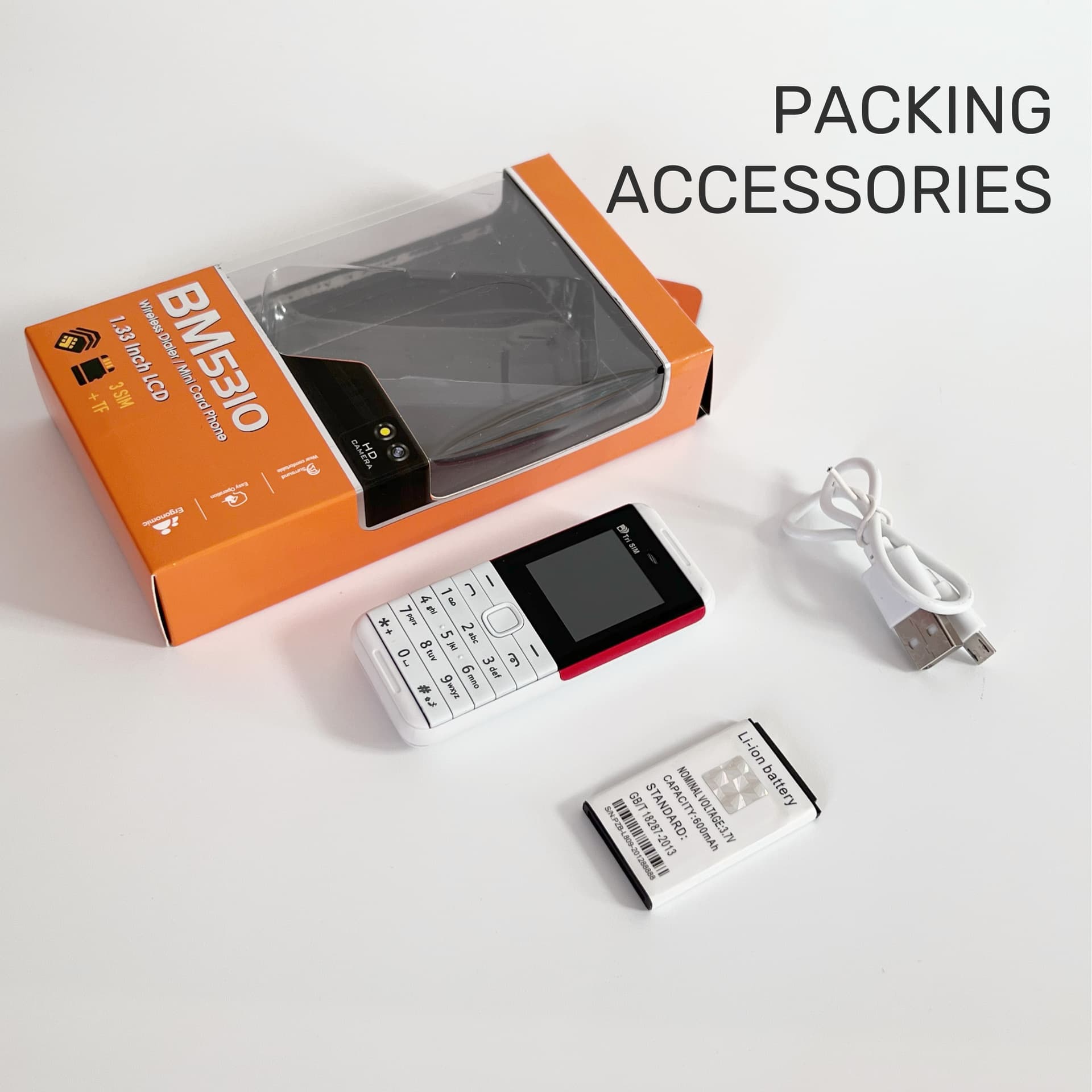 BM5310 Mini Mobile Phone Dual SIM MINI Ultra Small Micro Creative Personalized Bluetooth Headset Dialer Straight Board Machine
