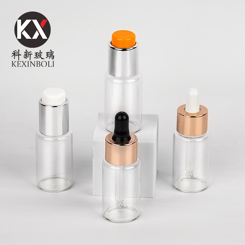 Arden Water Powder Bottle 5ml Transparent Glass Dropper Bottle 10ml Cosmetic Serum Bottle Dropper Essential Oil Original Liquid Small Bottle