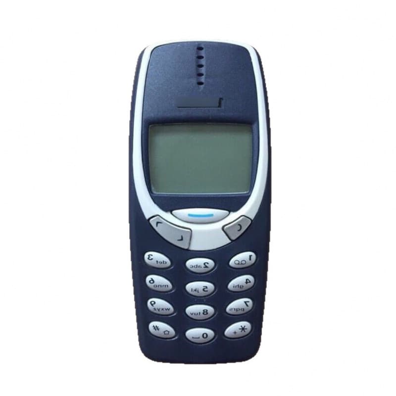 Cross-border foreign trade wholesale old model 3310 GSM 2G elderly straight button non-intelligent elderly mobile phone