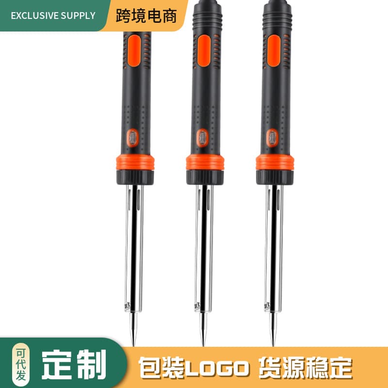 Cross-border External Heating Electric Soldering Iron with Indicator Light, Household 60W Repair Electronic Welding Solder Welding Gun Tool