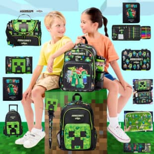 Australia Smiggle School Backpack, Cartoon Large Capacity Backpack for Primary and Secondary School Students, Children's Outdoor Casual Double Shoulder Bag, New