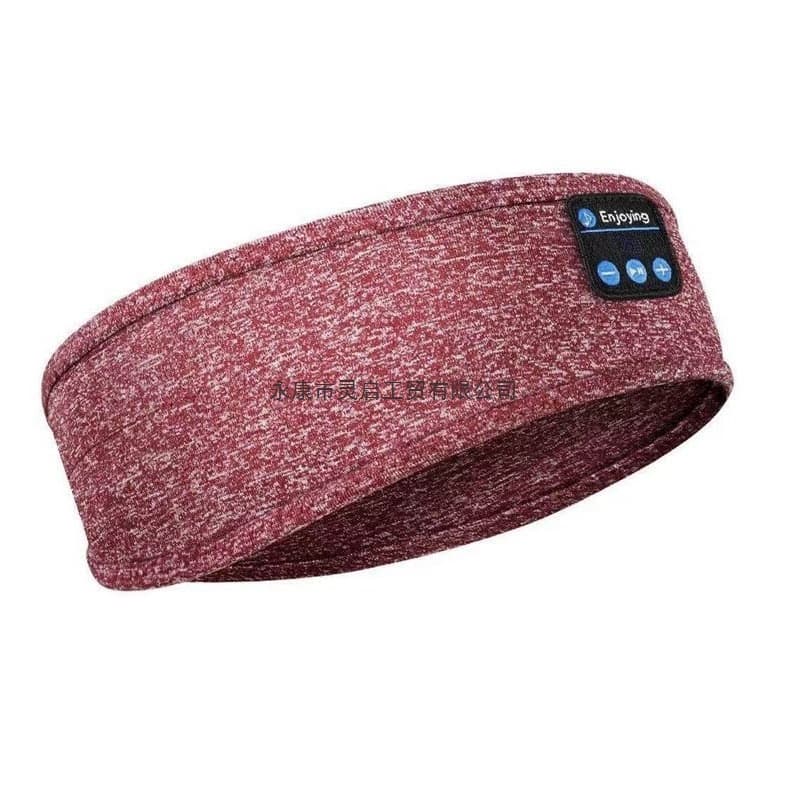 Best-selling Bluetooth Music Sleep Eye Mask Headband, Bluetooth Sports Headband with Call Function, Yoga Headband, Black Heather Gray