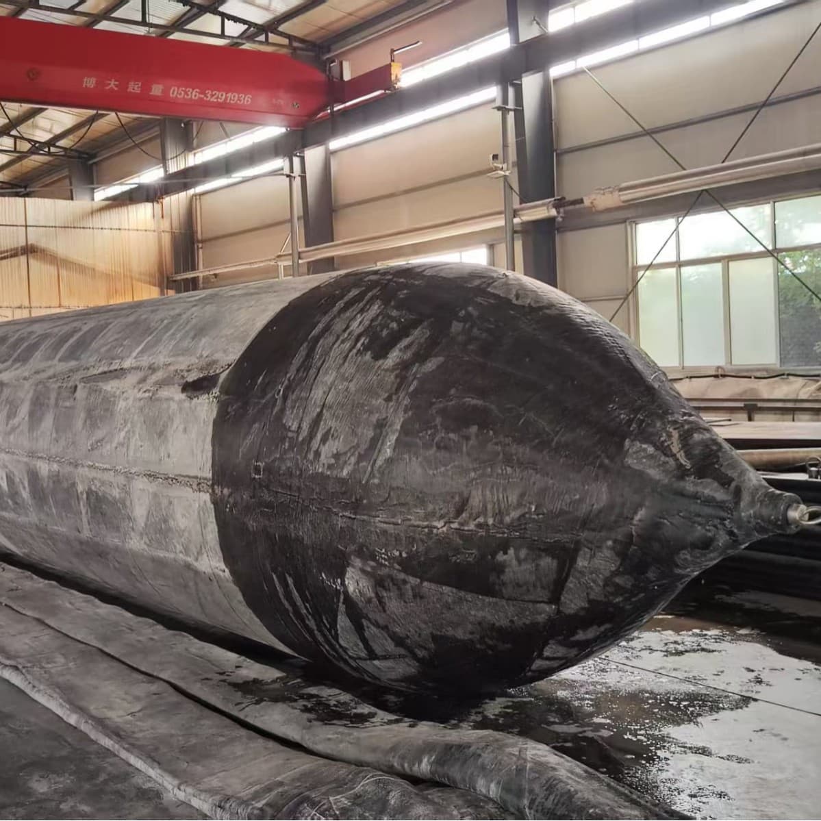 Shandong Longcheng wear-resistant, pressure-resistant marine launching airbags made of natural rubber