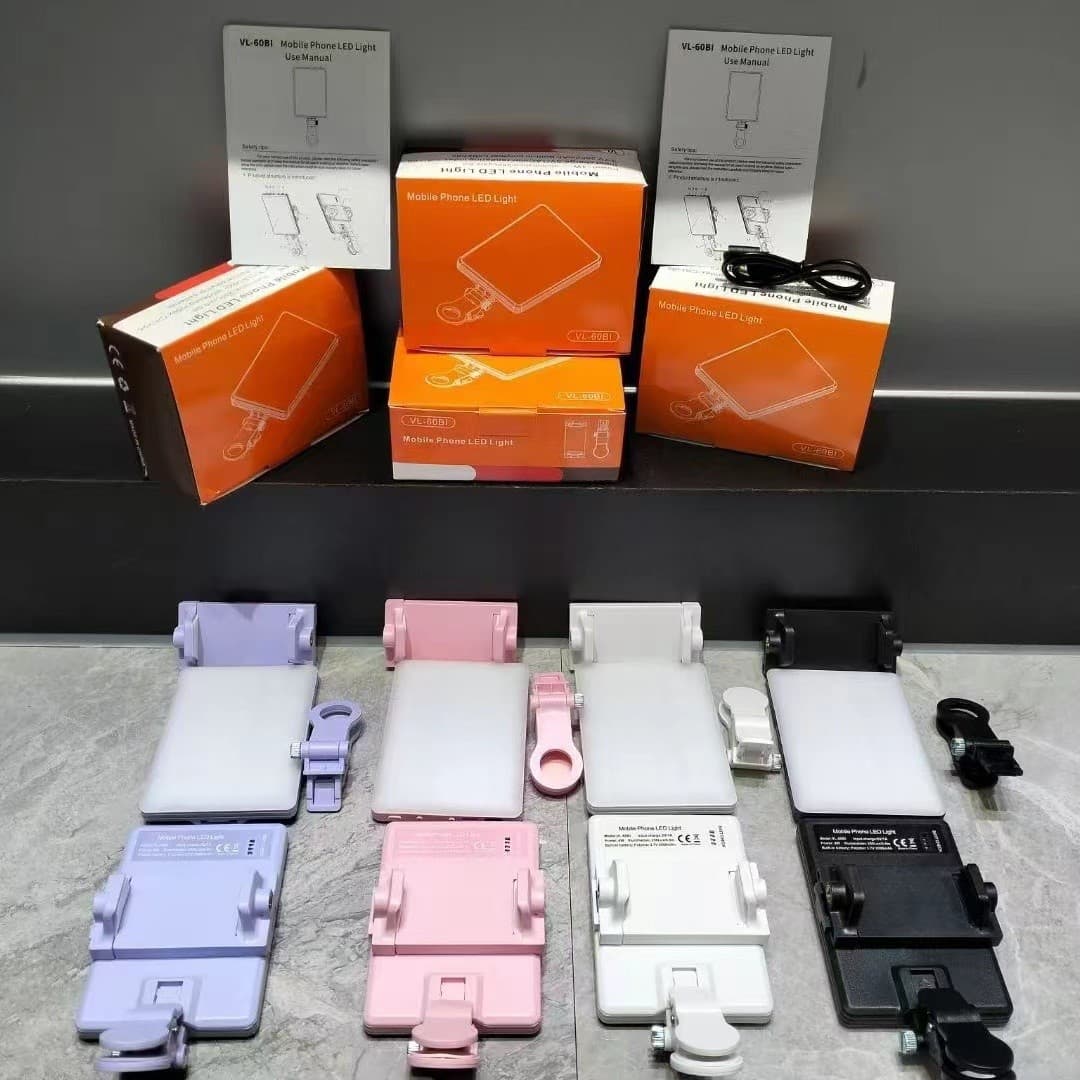Amazon Best-Seller Phone Photography Fill Light, Live Streaming Pocket Light for Desktop Video Conferencing