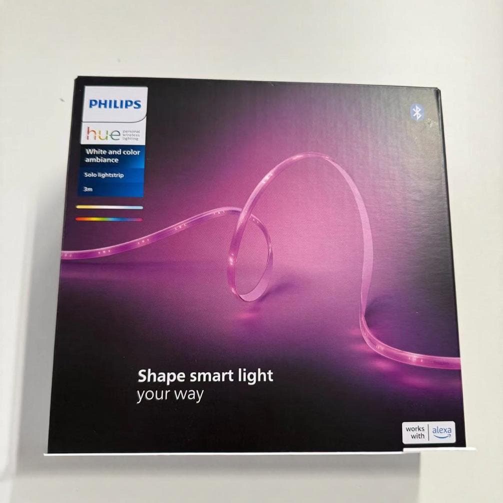 Hue color light strip, entire 3 meters long