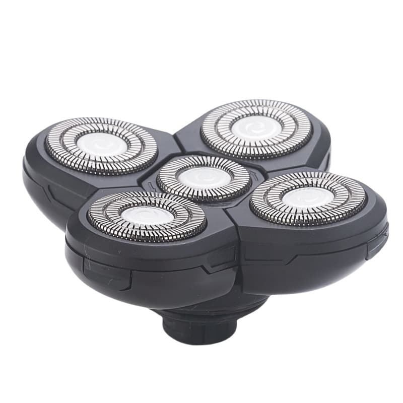 Manufacturer Direct Sales Five-Blade Head Accessories Electric Shaver Floating Head Fully Washable Multi-Brand Universal Cross-Border