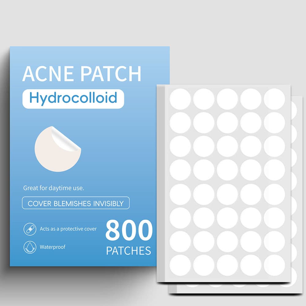 Transparent Acne Patch Gentle Non-Irritating Fades Acne Pimples Blackheads Closed Comedones Improves Acne-Prone Skin Hydrocolloid Acne Patch