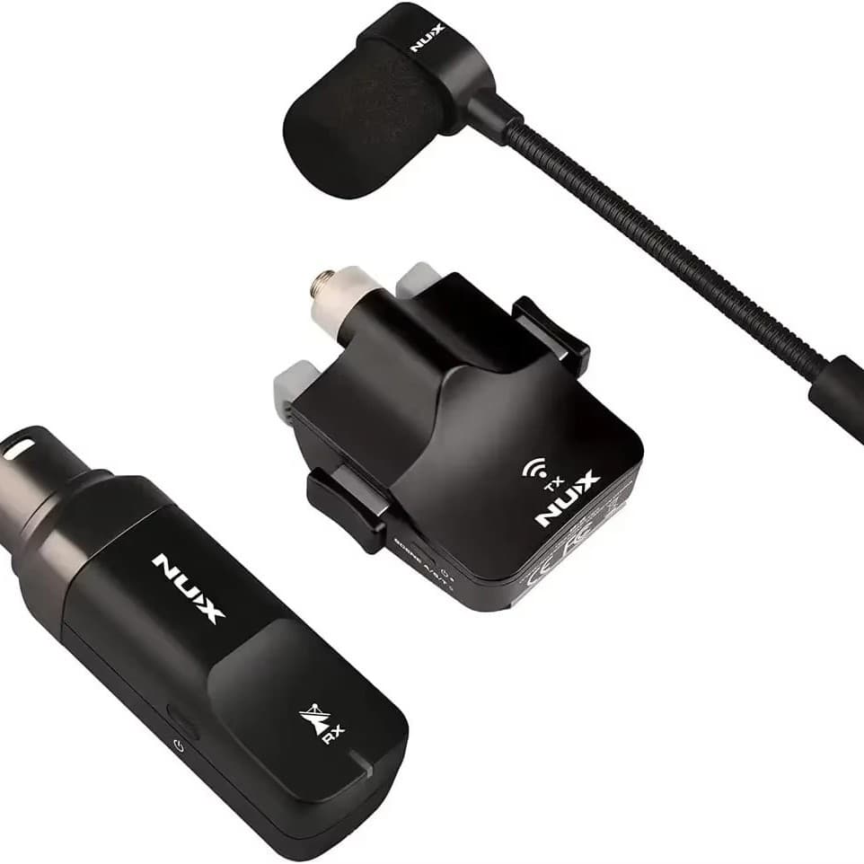 NUX B-6 Saxophone Wireless Transmitter Receiver Outdoor Performance Microphone