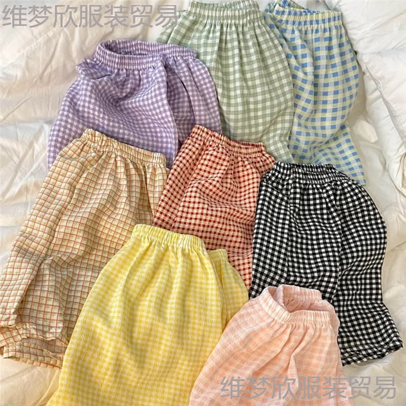 Women's Pajama Shorts, Ins Style Casual Lounge Shorts, GE Brand, Wearable Outside, Homewear, Cross-Border Supply