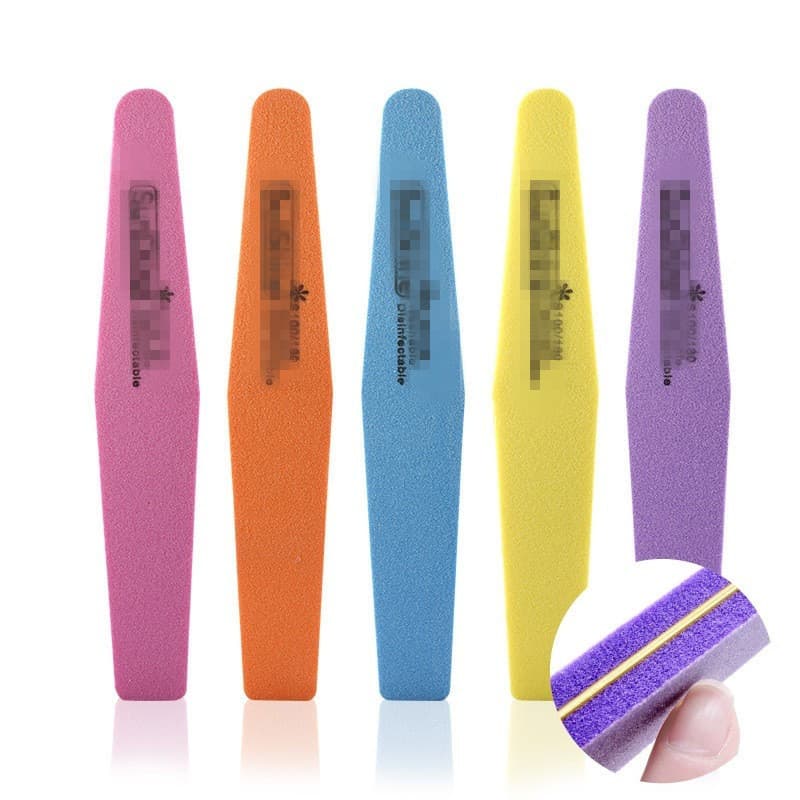 Nail File Wholesale Buffing Block Sanding Stick Polishing Strip High Elastic Sponge File Nail Art Tool