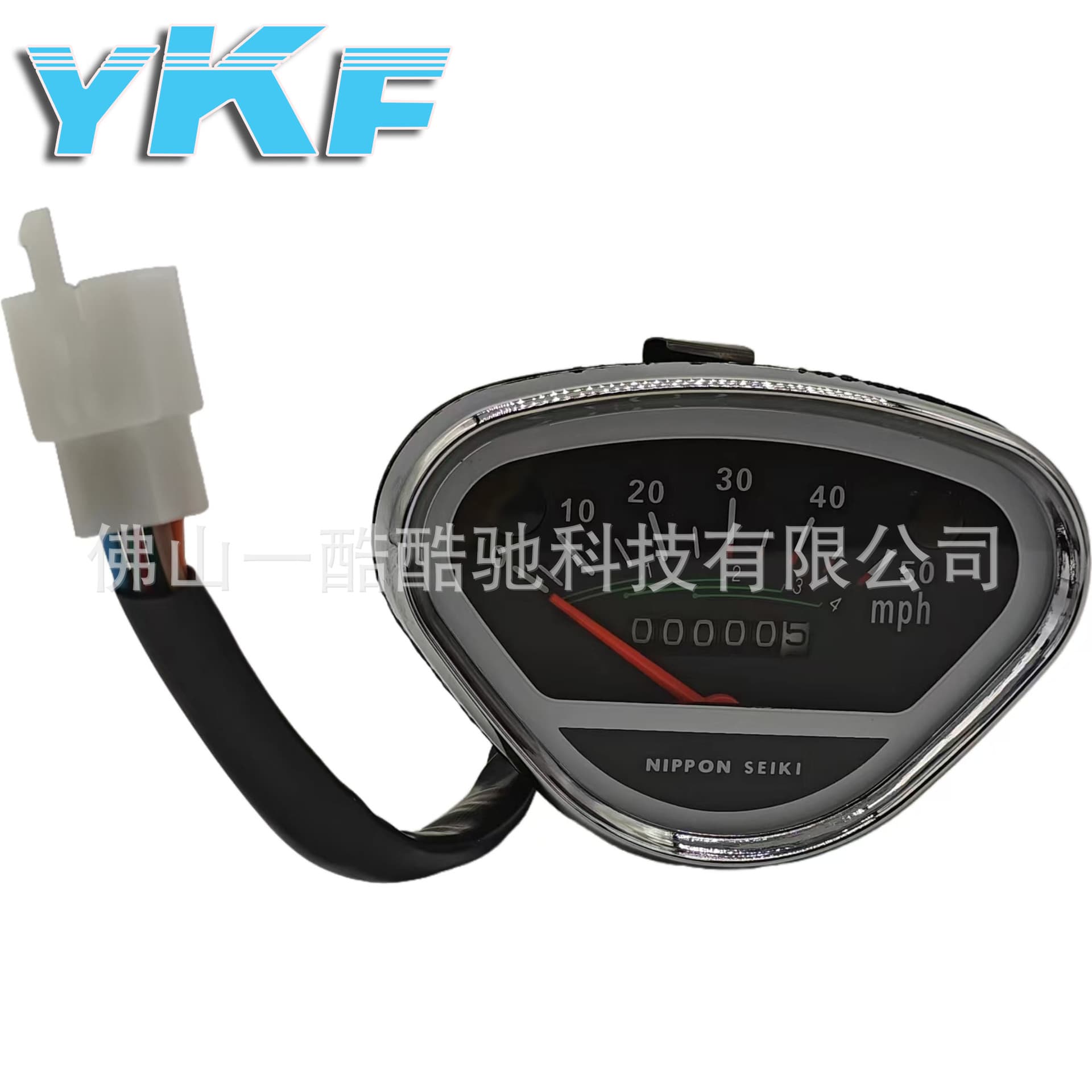 6V 50MPH Black Speedometer for CT70 Headlight Barrels
