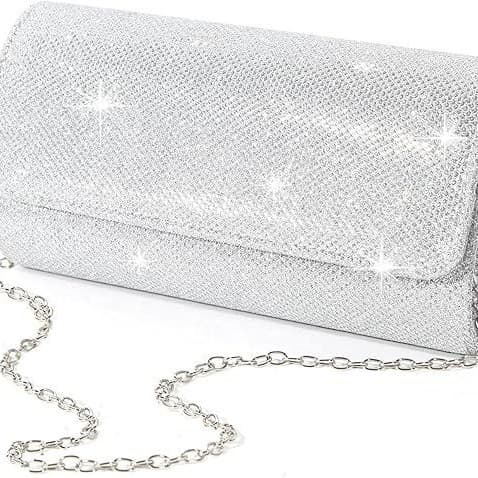 Cross-Border New European and American Fashion Evening Bag, Diamond-Encrusted Shiny Earrings and Bracelet, High-End Accessible Luxury Style Necklace Set