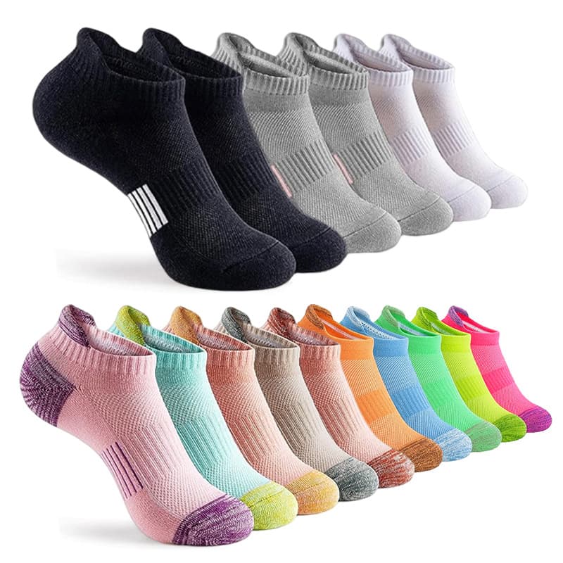 Zhuji Hosiery Running Large Size Mid-Calf Socks Men's Wholesale Basketball Sports Short Socks Women's Ankle Socks