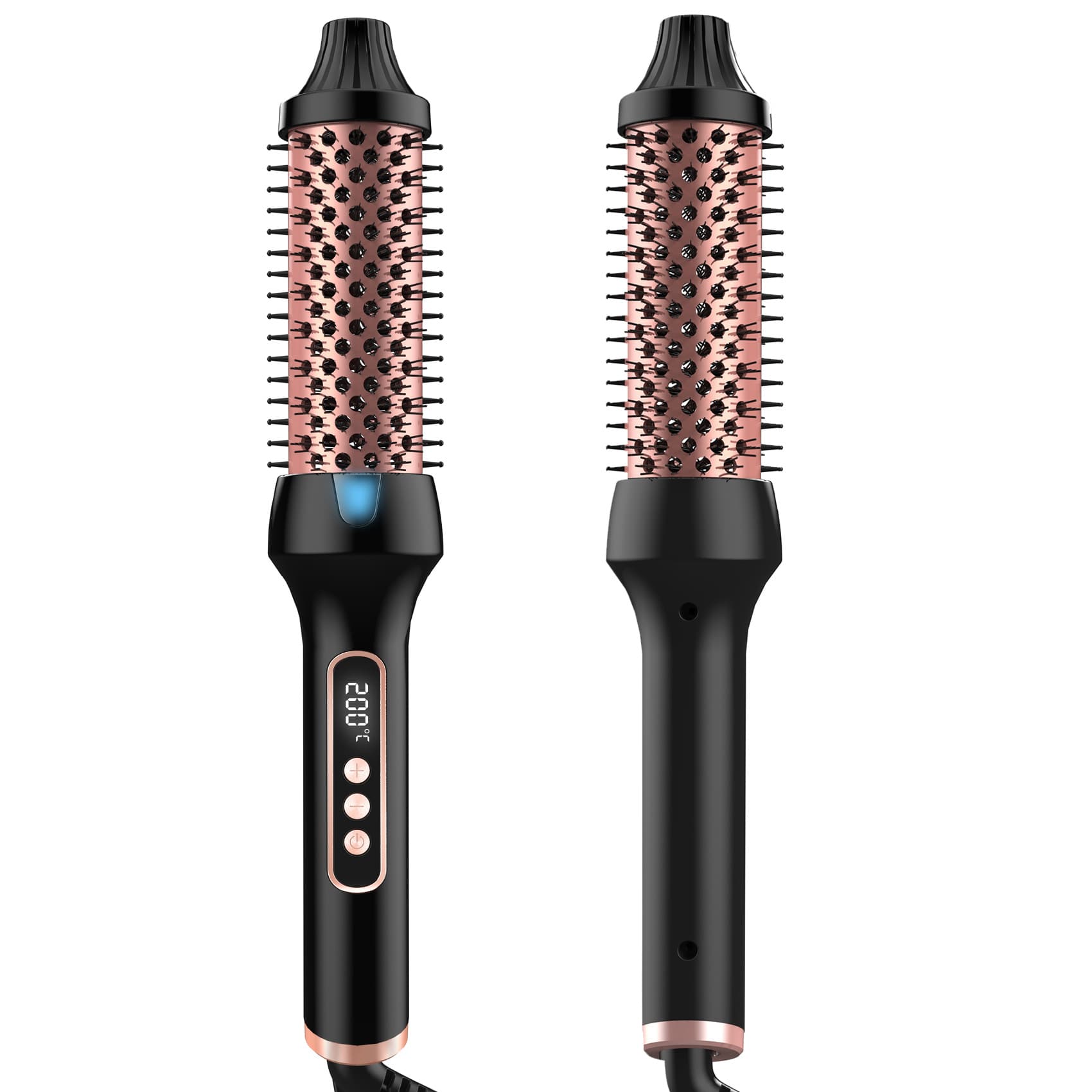 New Amazon Best-selling Hair Iron, Straight and Curl Dual Use Curling Iron, Large Curls and Inward Fringe Styling, Hot Air Comb