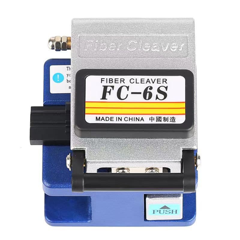 FC-6S Fiber Cleaver FTTH Cold Splicing Tool Auto-Return Blade Fiber Optic Cable Cutter Factory Direct