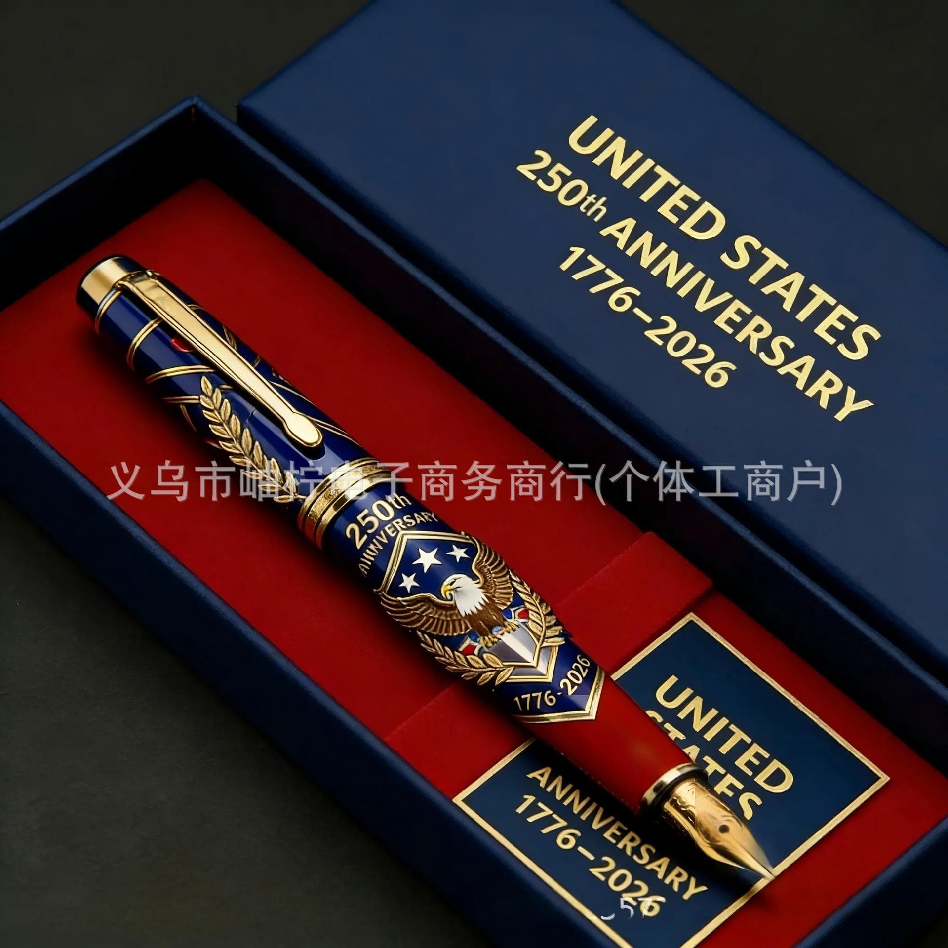 Cross-border 250th U.S. Anniversary Pen & Notebook Set 250th Anniversary Pen 1