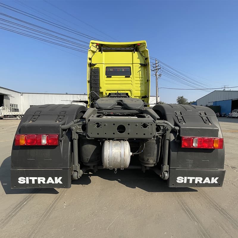 Sinotruk Shandeka tractor unit for sale: 6x4 freight truck unit, 380hp tractor trailer unit.