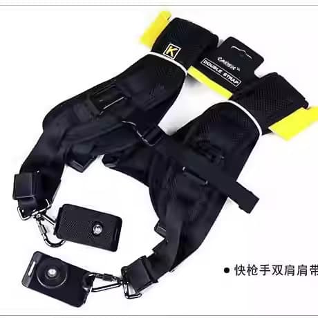 Camera Dual Shoulder Strap K-Shoulder Strap Q-Quick Shooter Dual Shoulder Strap DSLR Camera Shoulder Strap Photography Strap