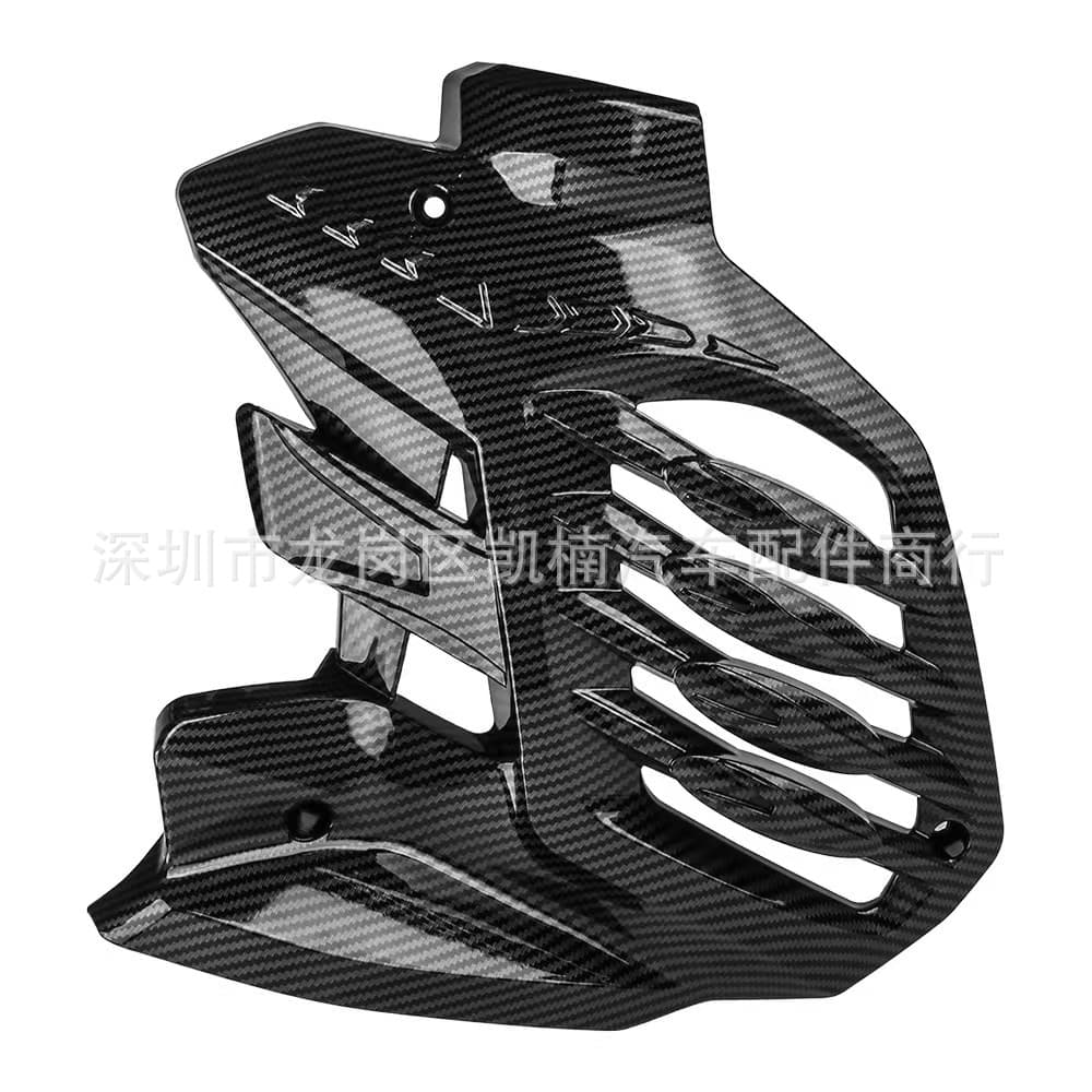 Carbon Fiber Pattern Radiator Cap Plastic Shell Decorative Accessories for Yamaha NMAX155 20-23 Models Motorcycle Equipment