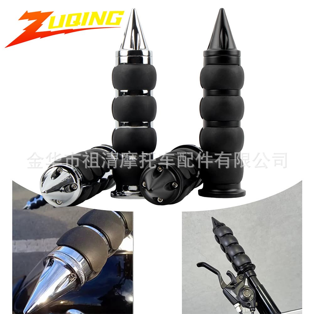 Handlebar Grips for Harley Davidson Retro Motorcycle Zinc Alloy Bar End Caps Custom Accessories