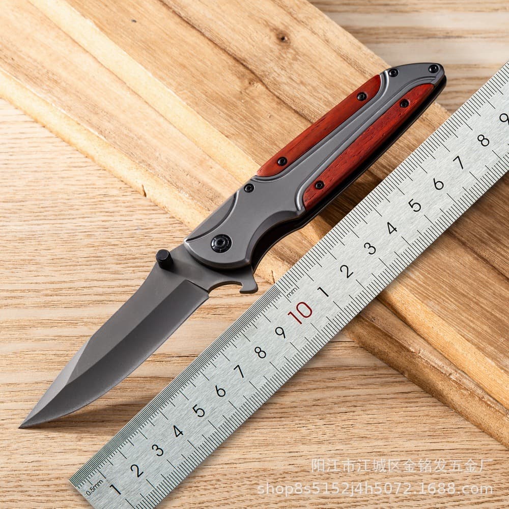 Outdoor Pocket Knife Stainless Steel Multifunctional Folding Knife Bottle Opener Fruit Knife Camping Swiss Army Knife