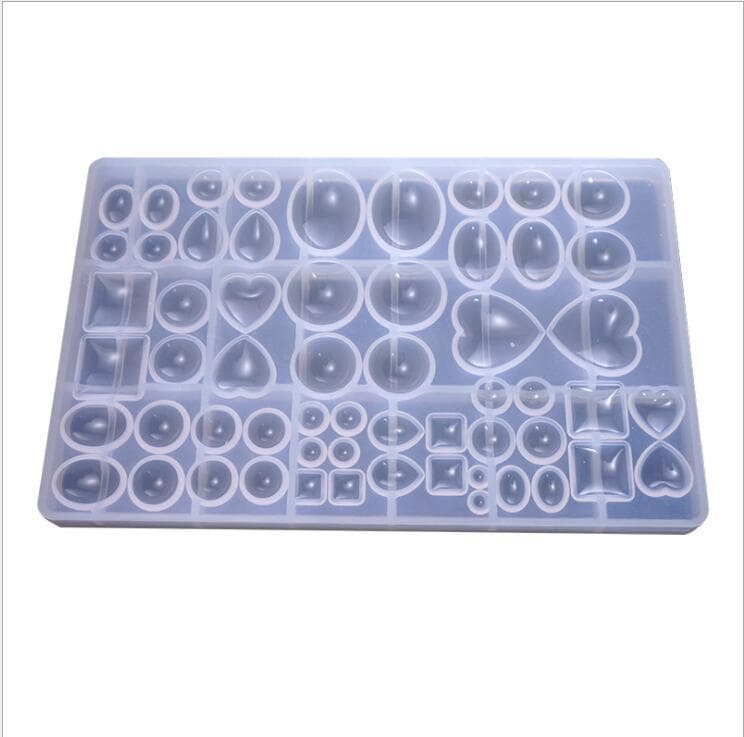 Large DIY Crystal Epoxy Resin Casting Mold, Time Gem Pendant Silicone Mold Styles